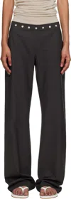 Paloma Wool Brown Dain Snaps Trousers In Brown