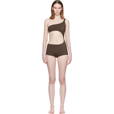 Paloma Wool Brown Flann Swimsuit