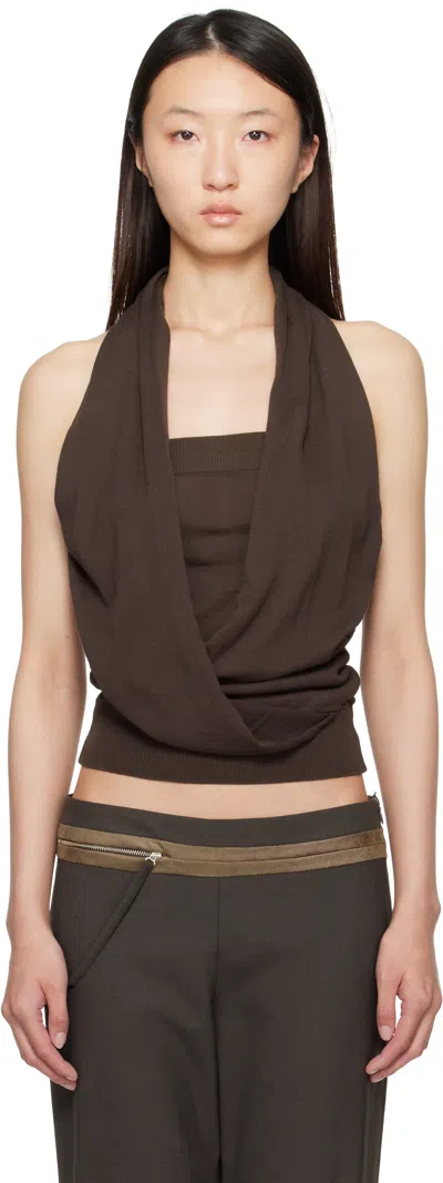 Paloma Wool Brown Goosa Top