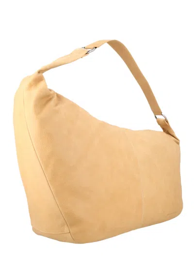 Paloma Wool Brown Leather Shoulder Bag