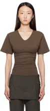Paloma Wool Brown Mes T-shirt In Brown