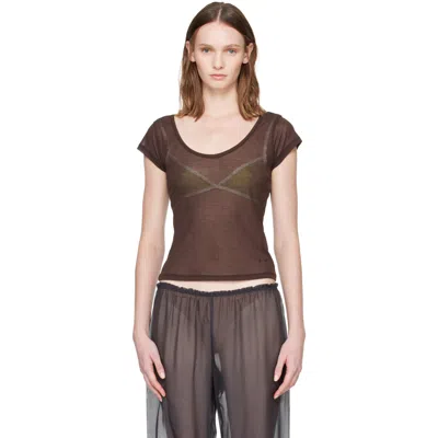 Paloma Wool Brown Nela T-shirt