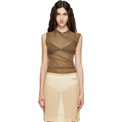 Paloma Wool Brown Raven Ii Top