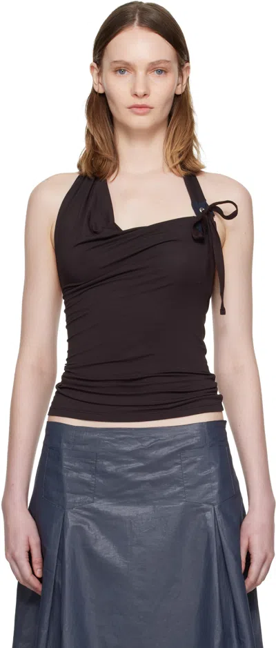 Paloma Wool Brown Simulet Tank Top