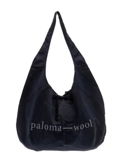 Pre-owned Paloma Wool Canvas Shoulder Bag In Blue