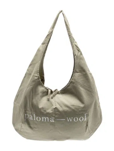 Pre-owned Paloma Wool Canvas Shoulder Bag In Neutral
