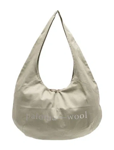Pre-owned Paloma Wool Canvas Shoulder Bag In Neutrals