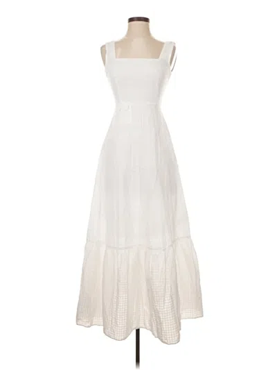 Pre-owned Paloma Wool Casual Dress In White
