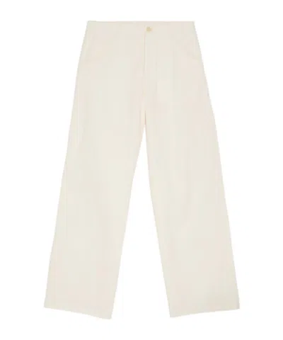 Paloma Wool Casual Pants With Belt Loops In White