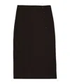 Paloma Wool Charco Wrap Skirt In Black
