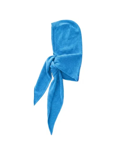 Paloma Wool Coucou Knitted Hood Scarf In 블루