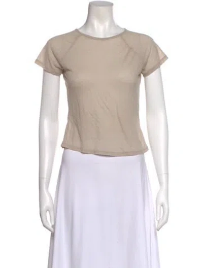 Pre-owned Paloma Wool Crew Neck Short Sleeve T-shirt In Neutral