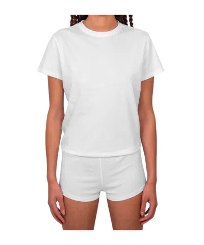 Paloma Wool Crew Neck Short-sleeved T-shirt In White