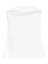 Paloma Wool Folded Crew Top In White