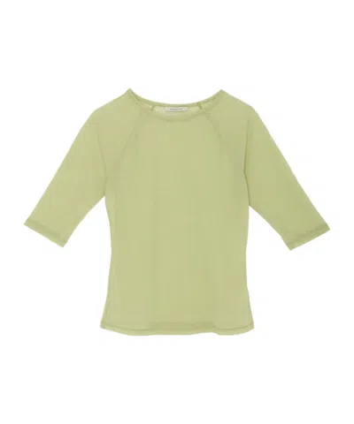 Paloma Wool Pia Raglan-sleeve T-shirt In Green