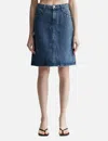 Paloma Wool Longuette Crowd In Denim Con Borchie In Blue