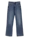 Paloma Wool Crowd Studded Jeans In Blue