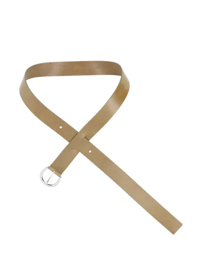 PALOMA WOOL D-RING LEATHER BELT