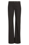Paloma Wool Dain Snap Detail Bootcut Trousers