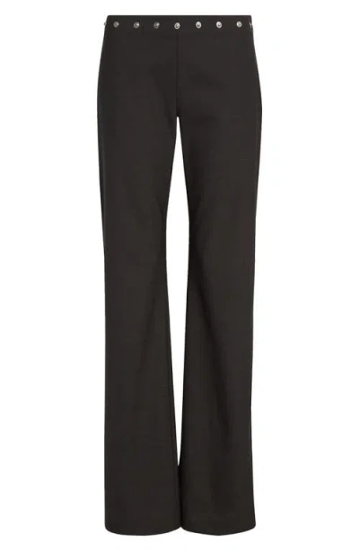 Paloma Wool Dain Snap Detail Bootcut Trousers