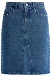 Paloma Wool Longuette Crowd In Denim Con Borchie In Blue