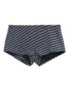Paloma Wool Navy Dio Shorts In Blue