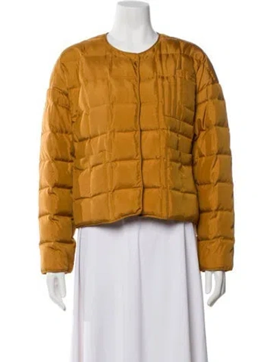 Pre-owned Paloma Wool Down Down Jacket In Yellow