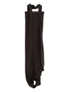 Paloma Wool Wool Knit Sleeveless Dress In Black