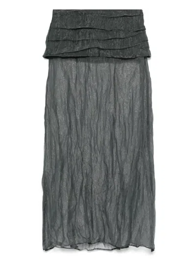 Paloma Wool Drapierter Rock In Gray