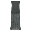 Paloma Wool Mansino Long Dress Woman Dark Grey