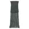 Paloma Wool Mansino Long Dress Woman Dark Grey