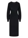 Paloma Wool Fa Midi Dress In Black