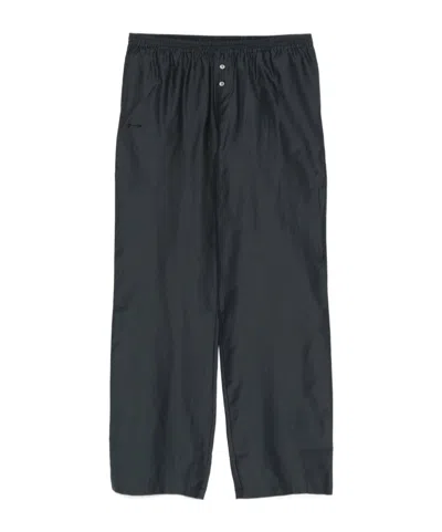 Paloma Wool Elastic Waist Casual Pants In Blue