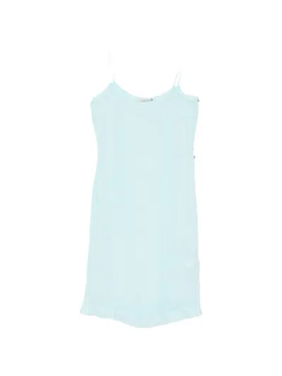 Paloma Wool Enos Mini Slip Dress In Blue