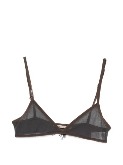 Paloma Wool Esco Triangle-cup Adjustable-strap Top In Black