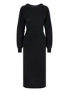 Paloma Wool Fa Midi Dress In Black