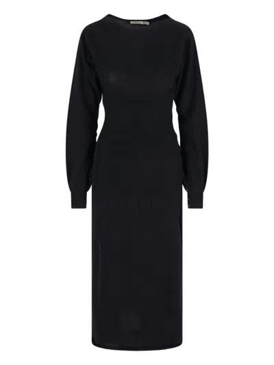 Paloma Wool Fa Midi Dress In Black