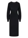 Paloma Wool Fa Midi Dress In Black