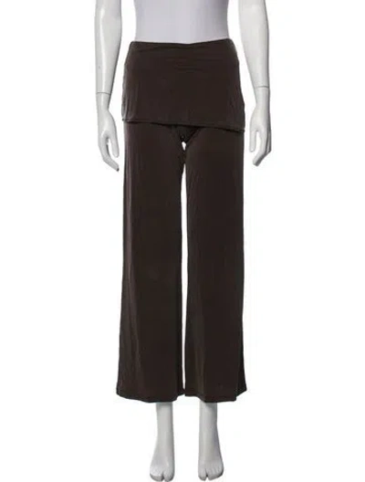 Pre-owned Paloma Wool Faux Shearling Lounge Set In Brown