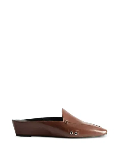Paloma Wool Fernanda Leather Loafers In Brown