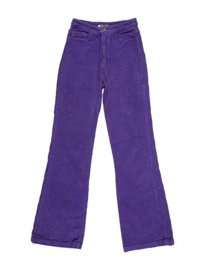 Pre-owned Paloma Wool Flared Pants In Purple