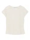 Paloma Wool Floral-pattern Short-sleeve Top In Neutral