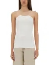 Paloma Wool White Organic Cotton Tops