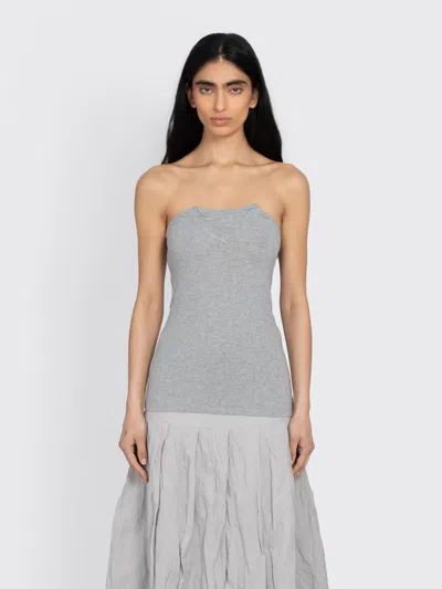 Paloma Wool Folded V Neck In Blue