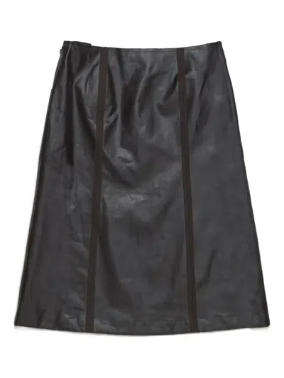 Paloma Wool Fuster Midi Skirt In Black
