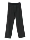 Paloma Wool Gales Pinstripe Button Trousers In Gray