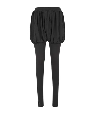 Paloma Wool Gathered-detail Pants In Black