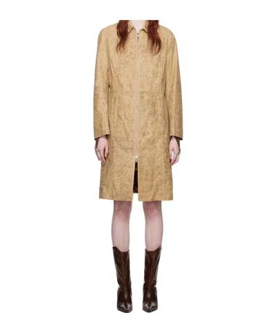 Paloma Wool Ginevra Leather Coat