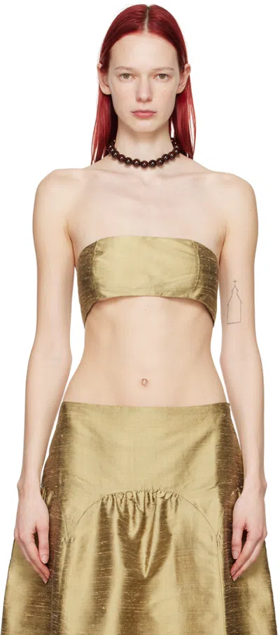 Paloma Wool Gold Ayete Top In Neutrals