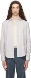 Paloma Wool Striped Shirt In Neutral